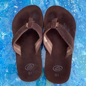 Kids Reef flops sz 13/1